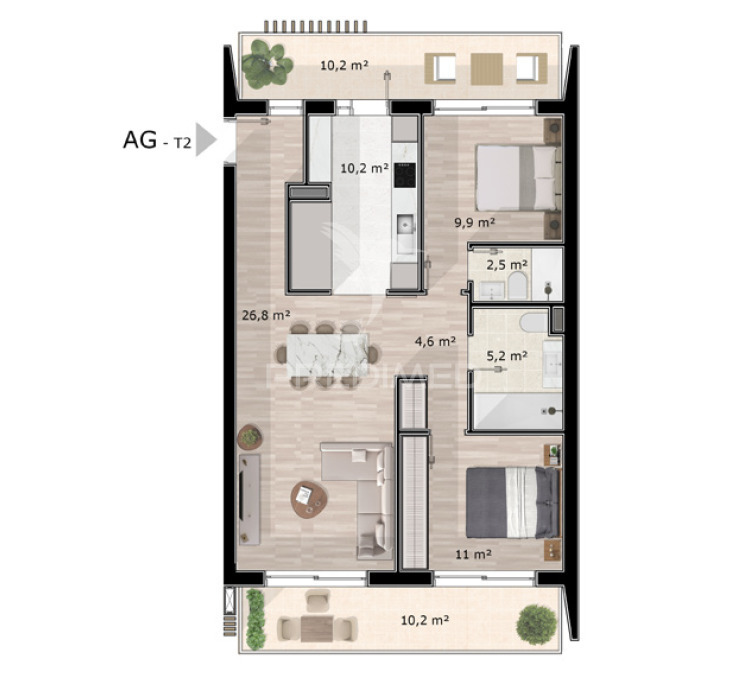 Apartamento T2